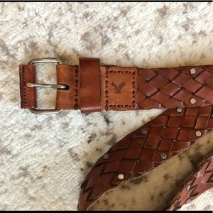 American Eagle leather belt